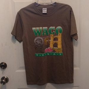 !!!NWOT!!! WACO, TEXAS GREEN T-SHIRT!!!